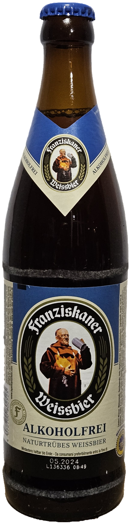 Franziskaner Hefeweizen Alkoholfrei